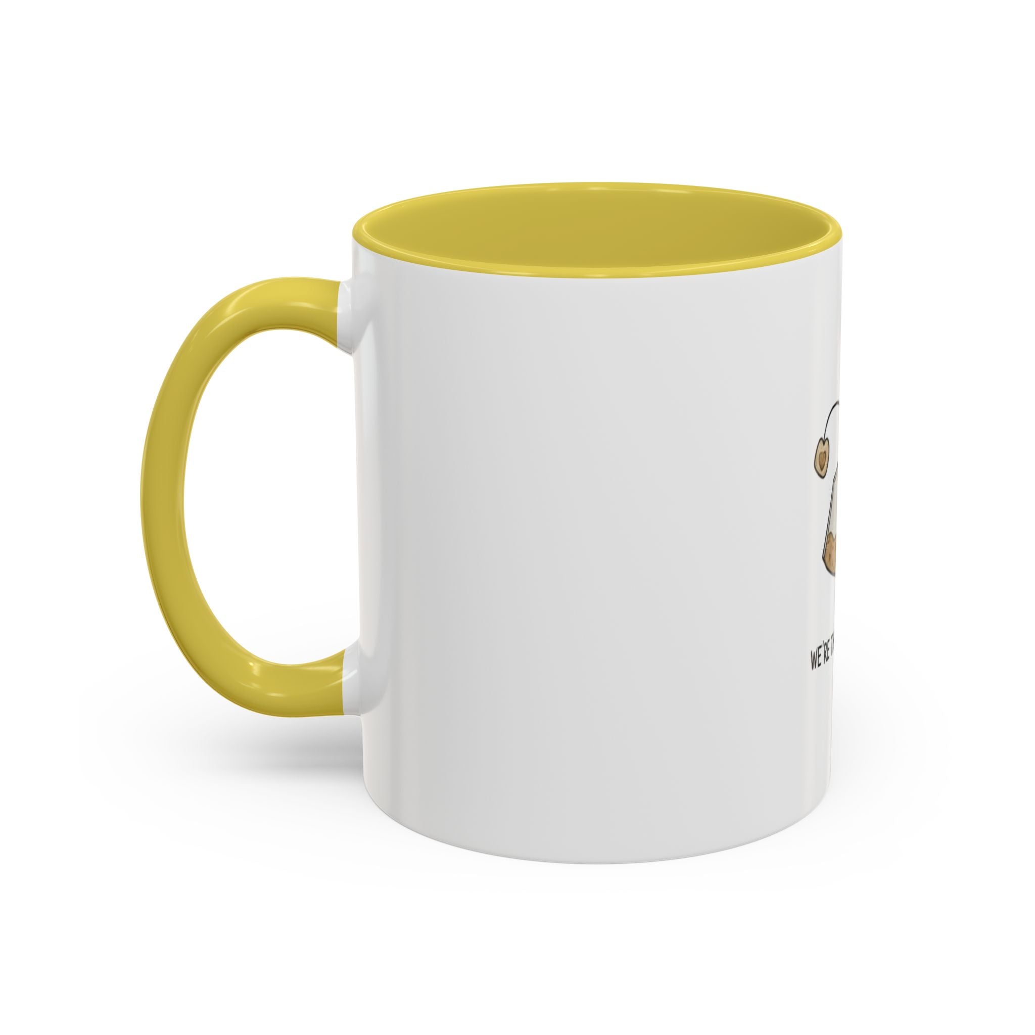 Tea Bags Illustration We're the Perfect Blend Mug | Ceramic Coffee Cup