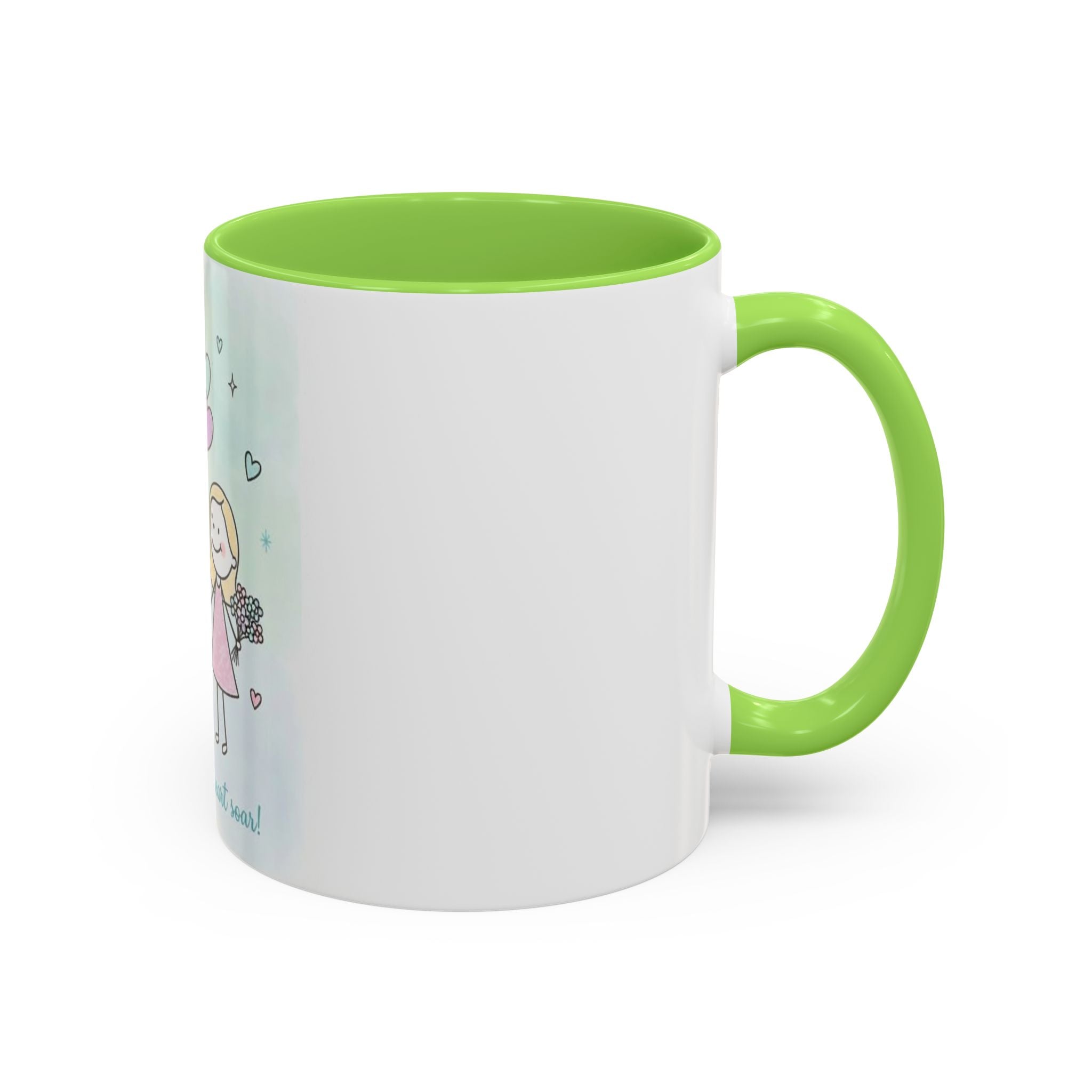 You Make My Heart Soar Mug — Cute Couple Valentine Coffee Cup