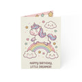 Birthday Greeting Cards—Cute Unicorn