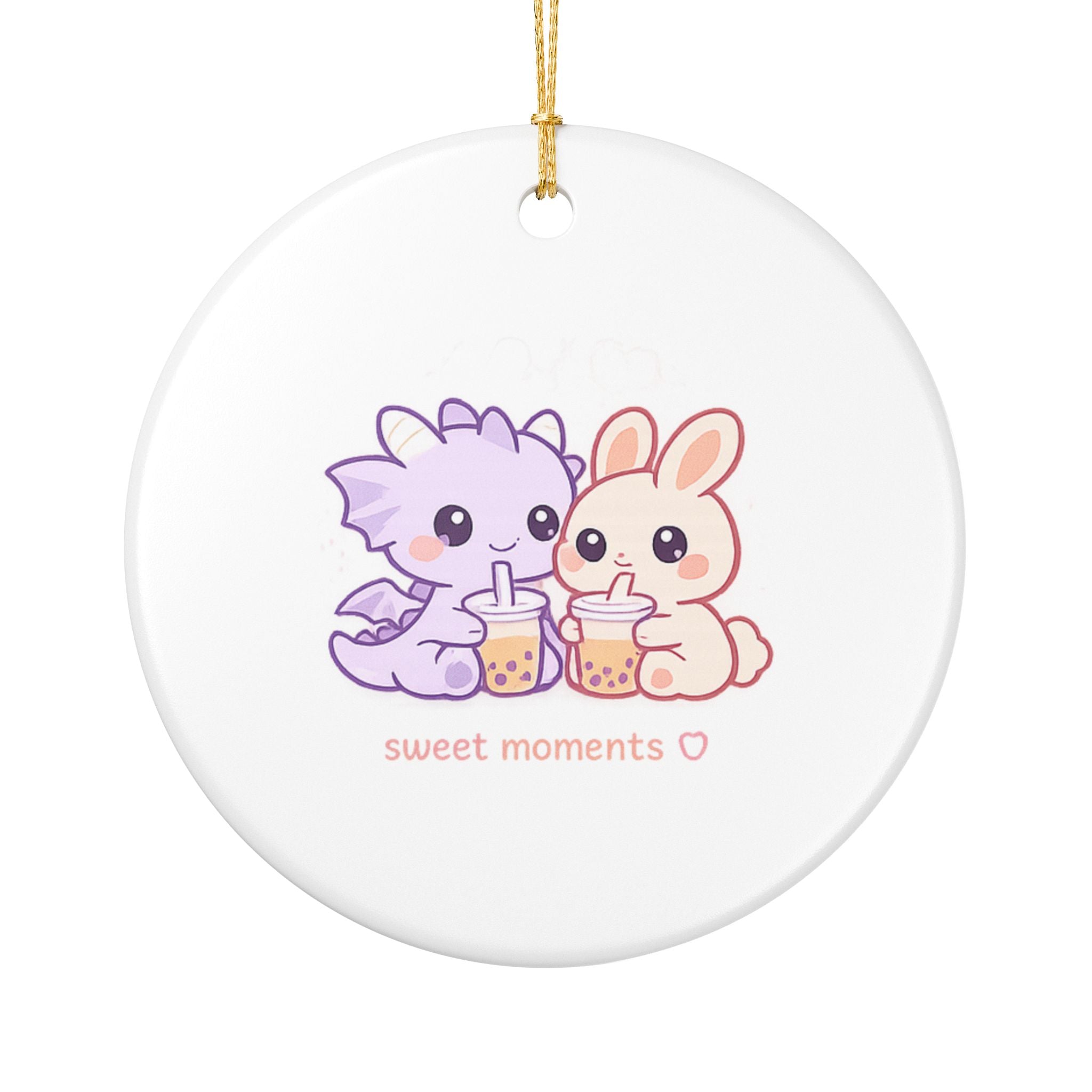 Romantic Ceramic Decoration Ornament—Sweet moments