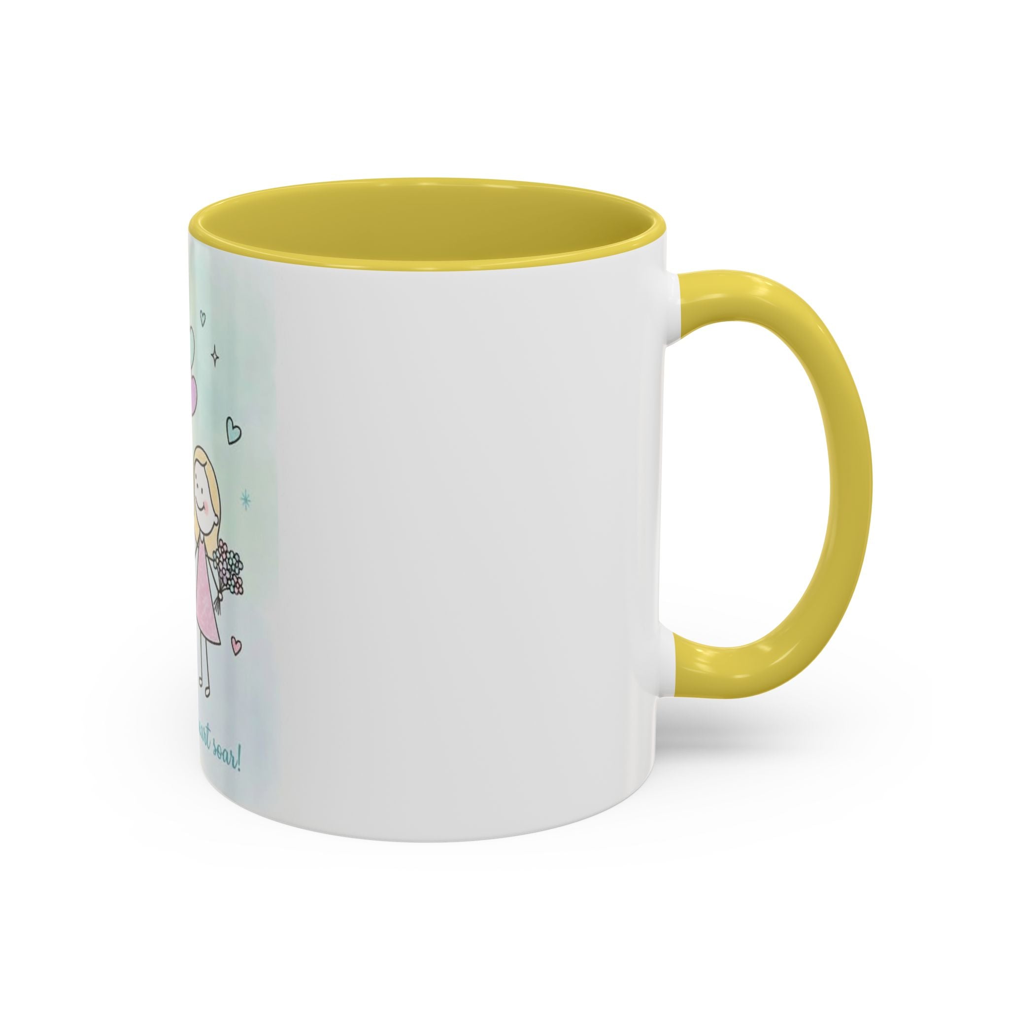 You Make My Heart Soar Mug — Cute Couple Valentine Coffee Cup