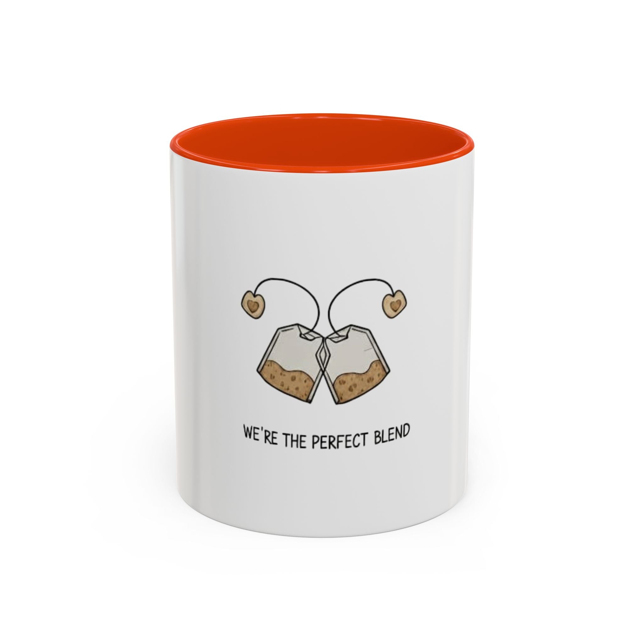 Tea Bags Illustration We're the Perfect Blend Mug | Ceramic Coffee Cup