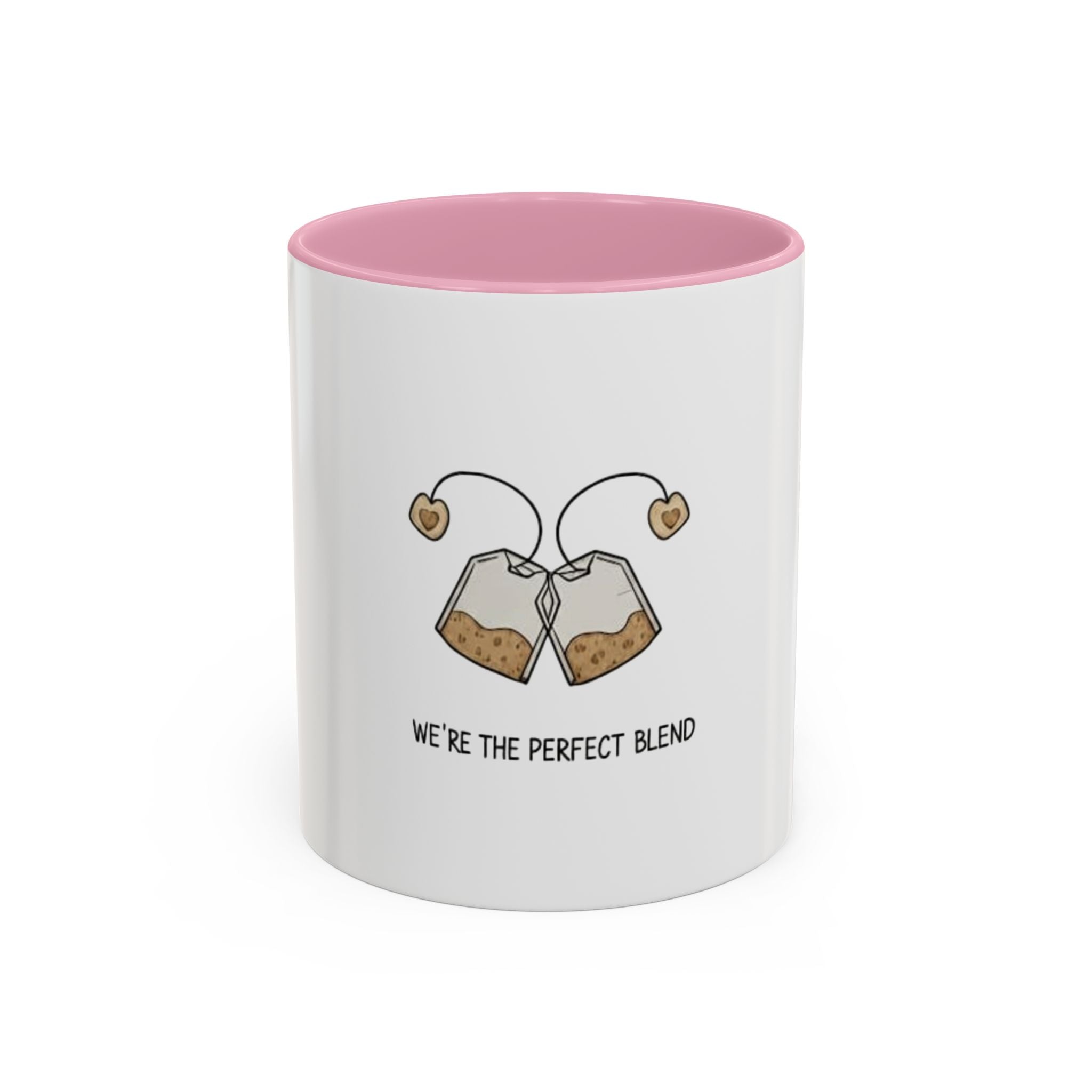 Tea Bags Illustration We're the Perfect Blend Mug | Ceramic Coffee Cup