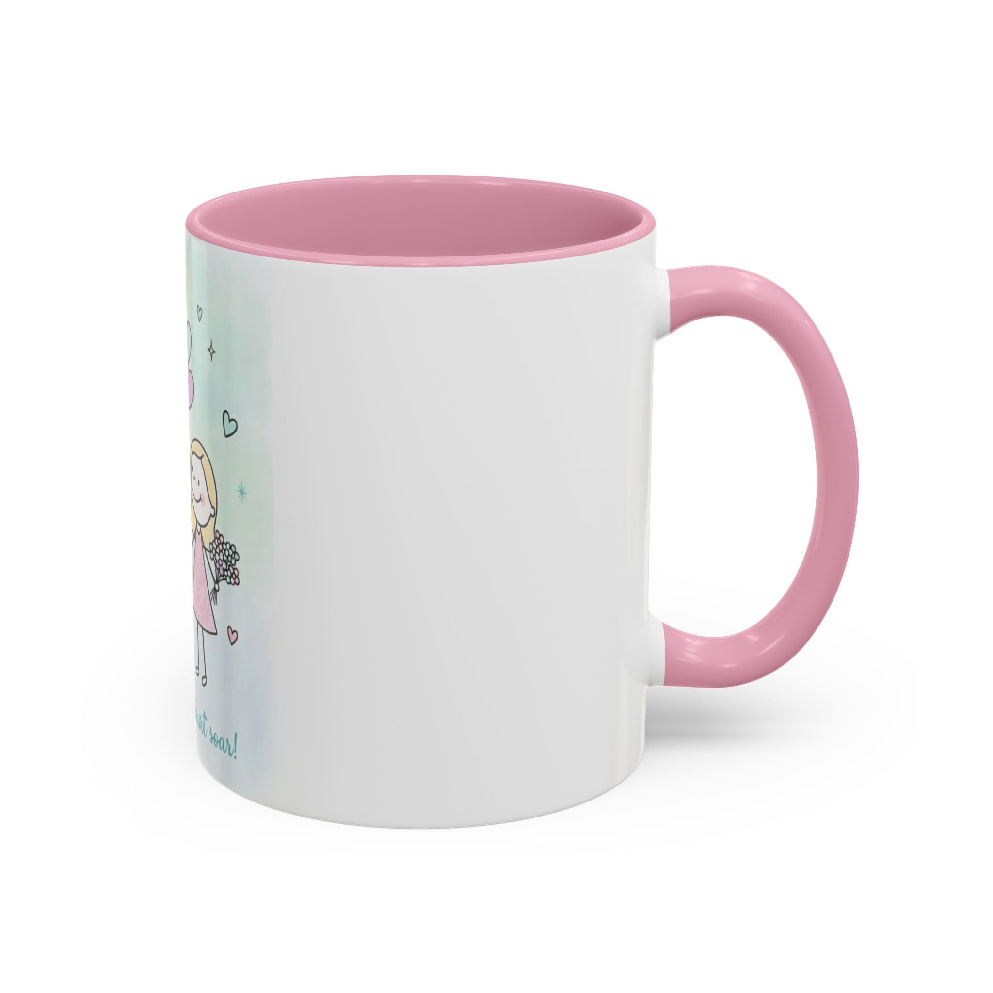 You Make My Heart Soar Mug — Cute Couple Valentine Coffee Cup