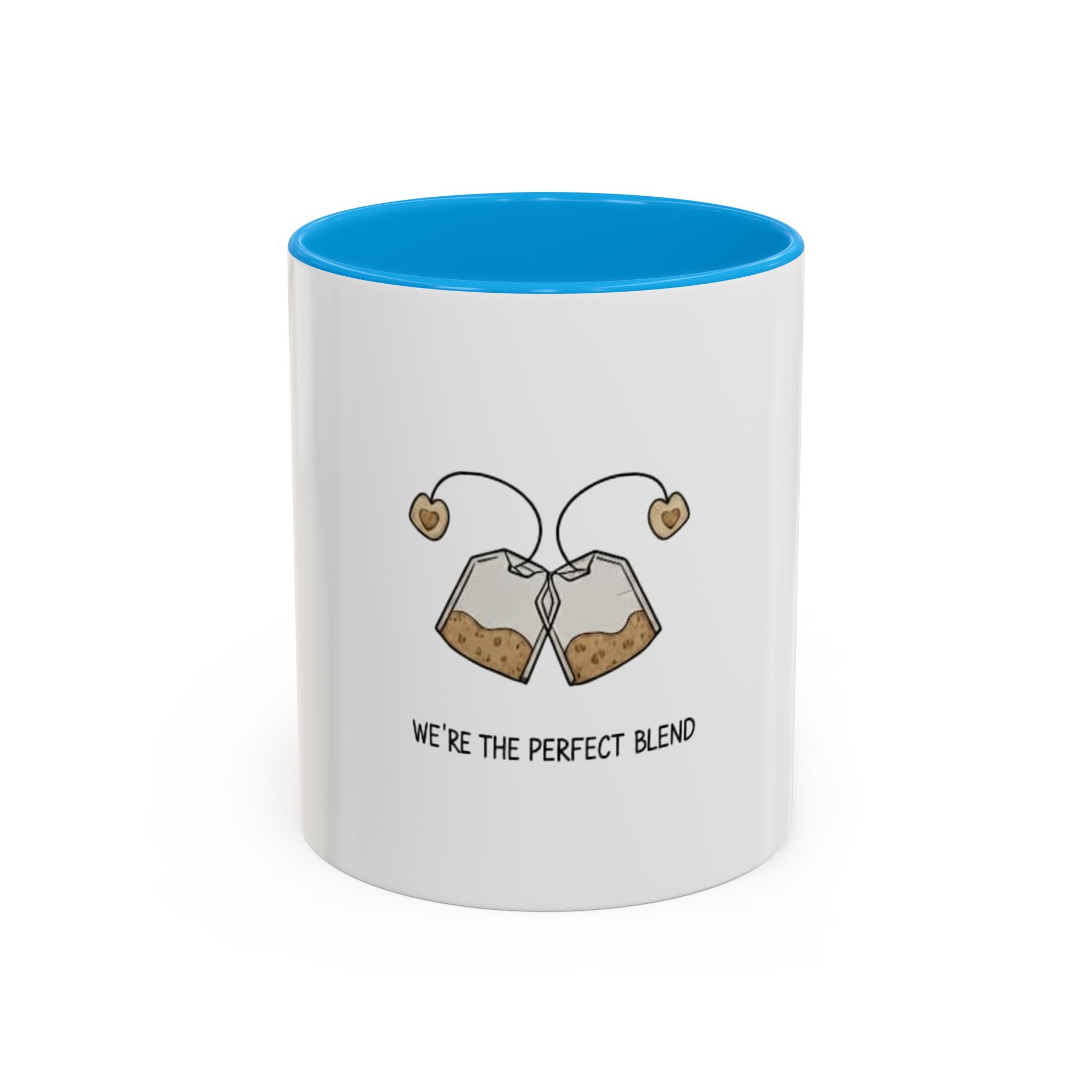Tea Bags Illustration We're the Perfect Blend Mug | Ceramic Coffee Cup